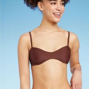 Wild Fable Brown Bikini Set Swimwear